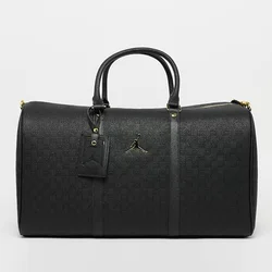 Jordan Jam Monogram Duffle Bag Black/ Gold L