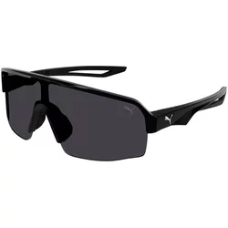 PUMA Performance Running Lite Sunglasses, Black/Smoke
