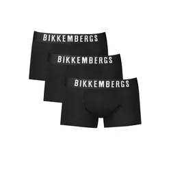 Bikkembergs Set muških bokserica BKK1UTR10TR, 3 komada, Crni