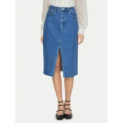 Vila Jeans krilo 14092091 Modra Regular Fit