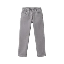 MANGO KIDS Kavbojke COMFY siva