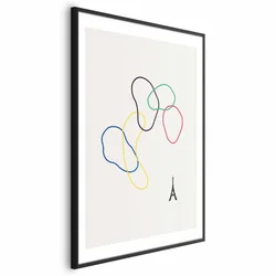 shumee Plakat - Barviti krogi - Digitalna grafika - Minimalizem