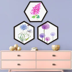 Wallity Uramljena slika 6GEN64546, 35x35 cm, 3 dela