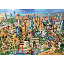 RAVENSBURGER Puzzle (slagalice) – Svetske znamenitosti RA19798