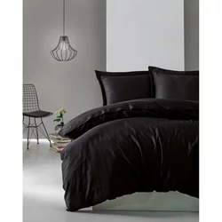Elegant - Crni Satenski Set Posteljine