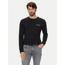 Guess Jeans Majica 166061 Črna Classic Fit