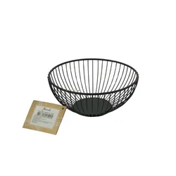 BAROK KORPA METALNA BLACK 18*8cm