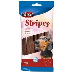 TRIXIE Poslastice za pse Stripes Light, Govedina, 100 g
