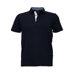 F.K. moška polo majica Modern Elegance temno modra