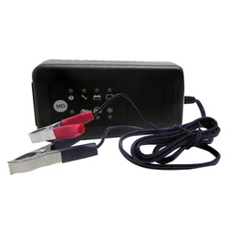 FOCUS POWER Punjač akumulatora 3PA5015R, 13.8 V, 3.3A za akumulatore od 12V, Sa klemama, Crni