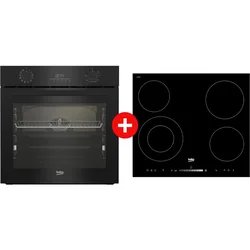 Beko Ugradna ploča Hic 64502 T + Beko Ugradna rerna BBIR17300BCS