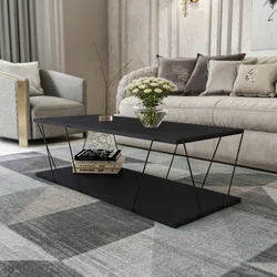 Hanah Home Labranda Sto za dnevnu sobu, TamnoSiva