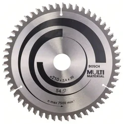 Bosch List kružne testere Multi Material 2608640511 210 x 30 x 2,4 mm 54z