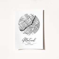 Wallity Poster Canada-2072, 29,7x42 cm