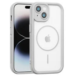 Bumper MagSafe maska za iPhone 15 - siva