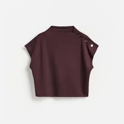 Reserved - Bluza s dekorativnim dugmićima