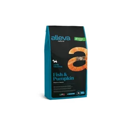 Alleva Natural Suva hrana za odrasle pse malih rasa, Sa ribom i bundevom, 12kg