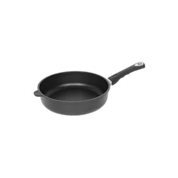 Deep frying pan, aluminum, 20 cm, height 7 cm, induction - AMT Gastrog