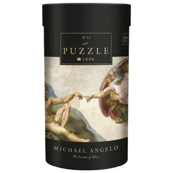 PUZZLE 1000 KOM TUBA ART.11 MICHELANGELO CREATION OF ADAM (SISTINE CHAPEL) INTERDRUK