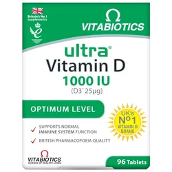 VITABIOTICS Vitamin D Ultra A96