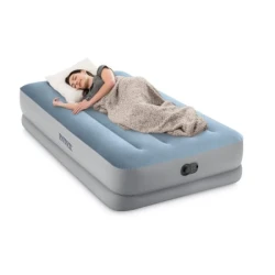 INTEX twin dura-Vazdušni krevet sa USB pumpom-99x191x36cm ( 64157 )