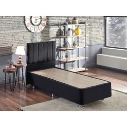 Hanah home Krevet Ela 100x38x200cm Crni