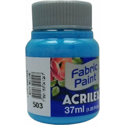 Acrilex 4140503 Barvilo za tekstil 37 ml Sky Blue