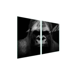 shumee Steklena zaščitna plošča za štedilnik 2x45x52 Gorilla
