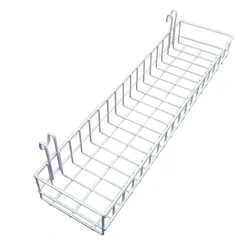 Wallity Zidna dekoracija WR012, 40 x 9 x 11 cm,  Bela
