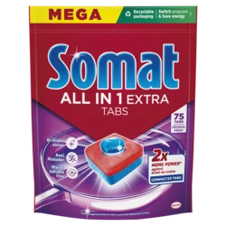 Somat Tablete za pranje posuđa All in One Extra, 75 komada