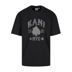 Karl Kani Majica Western siva/črna