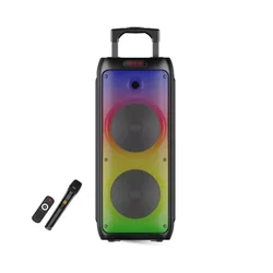 ZQS8236 BLUETOOTH SPEAKER 25W*2 BT MIC 320*310*667MM SING-E