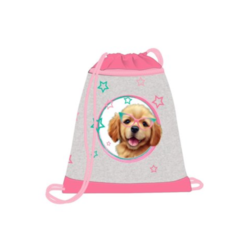 Belmil Sportska torba za devojčice I love my dog 336-91, Roze