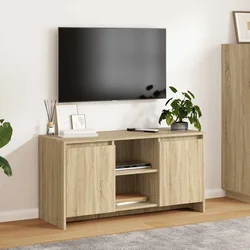 TV ormarić boja hrasta 102 x 37,5 x 52,5 cm konstruirano drvo