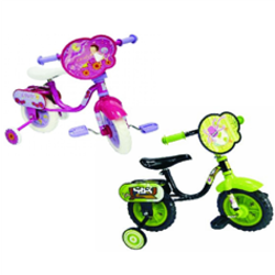 FUNMARK bicikl za djecu sa pomoćnim kotačima 10, višebojni