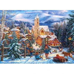 Castorland - Puzzle Sankanje v mestu - 300 kosov
