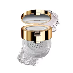 Kokie Cosmetics Duo metalik Senke za oči, Srebrna