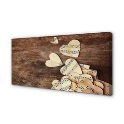 tulup.si Slika na platnu Srce opombe 120x60 cm
