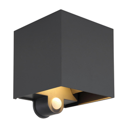 Globo 34168S - LED spoljašnje zidno svetlo sa senzorom VERONIKA 2xLED/3W/230V IP54