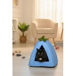 Paws & Whiskers Krevet za mačke Bcps1001, Plavi