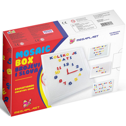 Megaplast Mosaic Box brojevi i slova 240 pcs 3951695