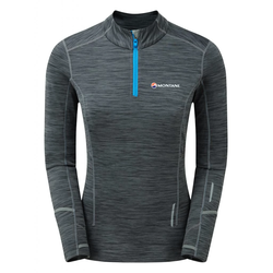 Womens T-Shirt Montane Katla Pull-On Stratus Grey