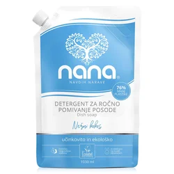 NANA DETERGENT ZA ROČNO POMIVANJE POSODE NEŽNI KOKOS EKO POLNILO, 1030 ml