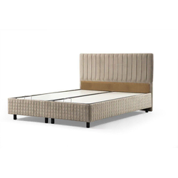 Hanah Home Osnova za krevet sa uzglavljem Safir, 120x110x200 cm,Kaki