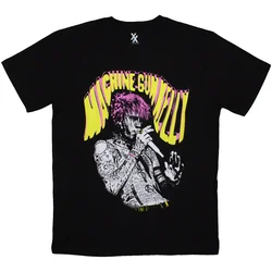 Machine Gun Kelly Tickets To My Downfall (Oversized Print) Black 2XL Majica