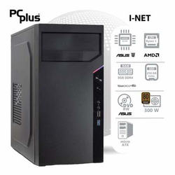 PCPLUS I-NET Ryzen 5 5600G 8GB NVMe M.2 SSD namizni računalnik