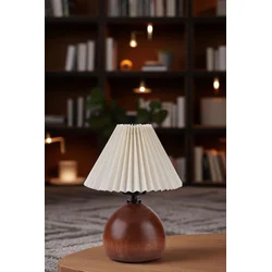 Opviq Stona lampa Cameron, Braon-bež