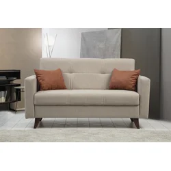 Atelier del Sofa Dvosed na razvlačenje Polya 151x86x75cm Bež