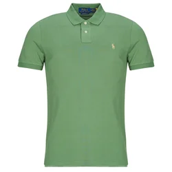 Polo Ralph Lauren POLO AJUSTE DROIT EN COTON BASIC MESH Zelena