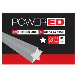 Powered Plastična nit za trimer (Debljina niti: 2,4 mm, 50 m)